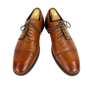 Cole Haan Leather Oxfords Men's 9.5 Lenox Hill Cap Toe Dress Shoes Lace Up LKNU